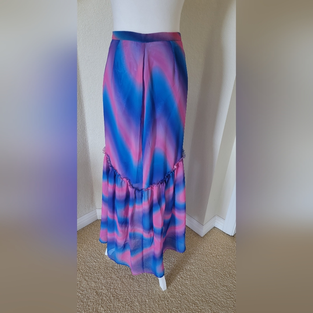 Custom-made skirt with lining, size S/M